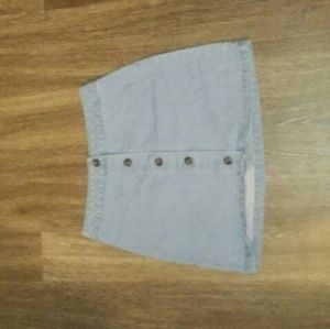 Forever 21 blue jean skirt